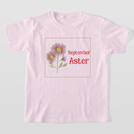 子供のアート えいりんぎ 9月の誕生日  Tシャツ