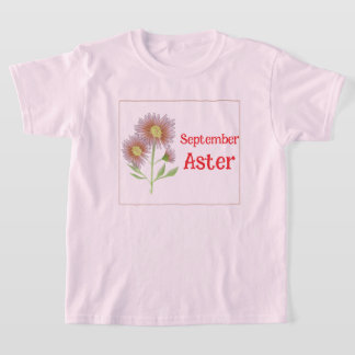 子供のアート えいりんぎ 9月の誕生日  Tシャツ