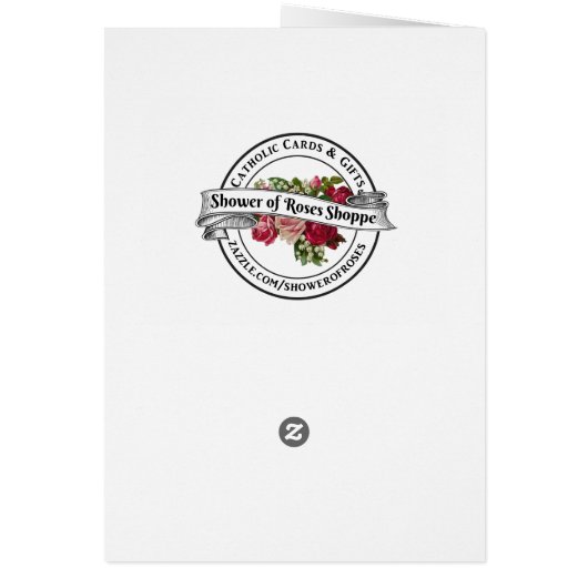 子供のイエス・キリストの父とのヴィンテージセントジョーゼフ (裏面)