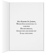 子供のイエス・キリストの父とのヴィンテージセントジョーゼフ (内側 (右))