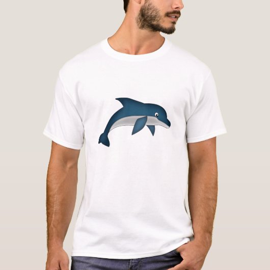 子供のイルカのワイシャツ Tシャツ (正面)