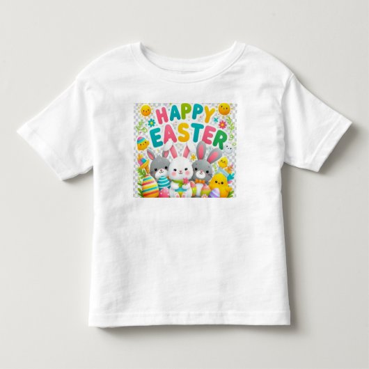 子供のイースターシャツ トドラーTシャツ (正面)