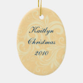 子供のオーナメントを導く守り神 セラミックオーナメント (裏面)