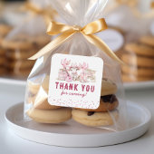 子供のカウガール誕生日プレゼント スクエアシール