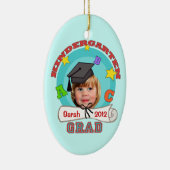 子供のカスタムな幼稚園の卒業のオーナメント セラミックオーナメント (右)