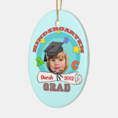 子供のカスタムな幼稚園の卒業のオーナメント セラミックオーナメント (左)