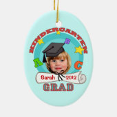 子供のカスタムな幼稚園の卒業のオーナメント セラミックオーナメント (裏面)