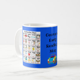 子供のカスタムのZazz_it著早い読書マグカリフォルニア11oz コーヒーマグカップ