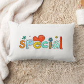 子供のカラフルな枕 ランバークッション (ブランケット)