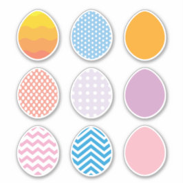 子供のカラフルイースター卵セット9 シール