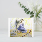 子供のクリスマスを祈ること シーズンポストカード (スタンド正面)