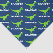 子供のクリスマスティッシュペーパーと恐竜おもしろい 薄葉紙 (詳細)