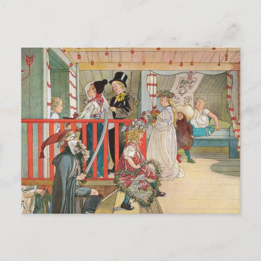 子供のクリスマスパレード シーズンポストカード (正面)