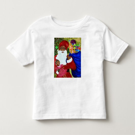 子供のクリスマスTシャツギフト – ホリデーギフト トドラーTシャツ (正面)
