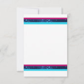 子供のゲームセンターでのお誕生日パーティーお礼カード サンキューカード (裏面)