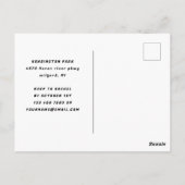 子供のゲーム最高の誕生日の招待 ポストカード (裏面)