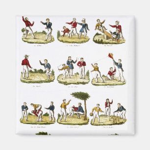 子供のゲーム1810年 マグネット