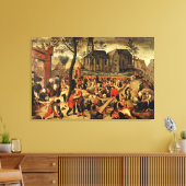 子供のゲーム キャンバスプリント (インサイチュ (リビング))