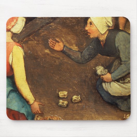 子供のゲーム: ゲームの投げることの詳細 マウスパッド (正面)