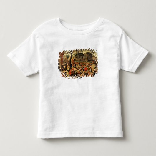 子供のゲーム トドラーTシャツ (正面)