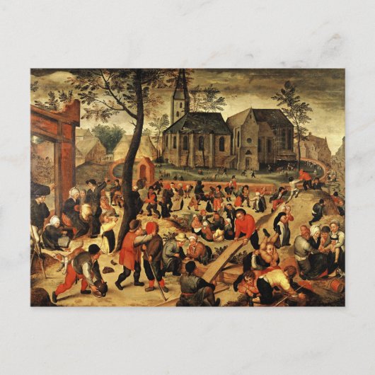 子供のゲーム ポストカード (正面)