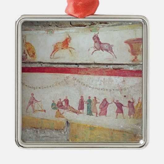 子供のゲーム メタルオーナメント (正面)