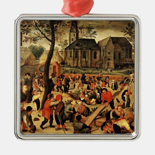 子供のゲーム メタルオーナメント (正面)