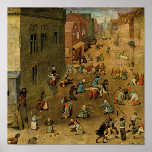 子供のゲーム：右上の詳細 ポスター (正面)