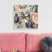 子供のゲーム:右下の詳細 キャンバスプリント (インサイチュ (リビング))