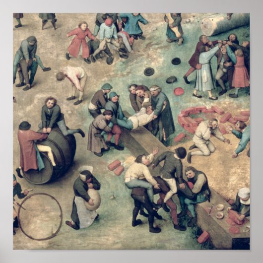 子供のゲーム：右下の詳細 ポスター (正面)