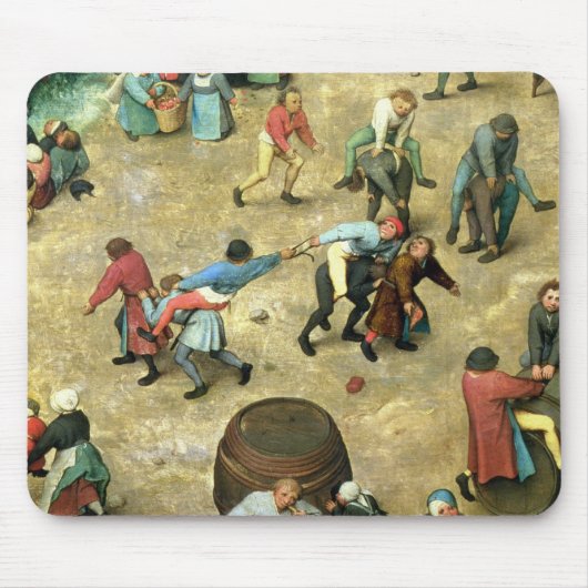 子供のゲーム: 底の詳細 マウスパッド (正面)