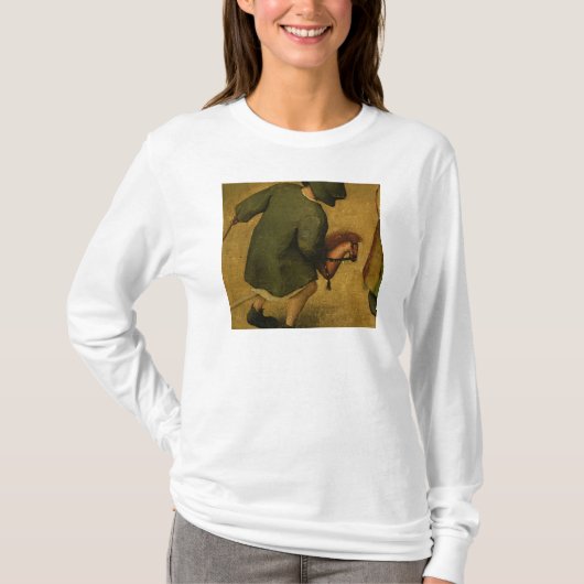 子供のゲーム、最下セクションの詳細 Tシャツ (正面)