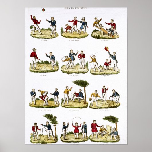 子供のゲーム， 1810#キッズゲーム# ポスター (正面)