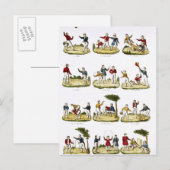 子供のゲーム， 1810#キッズゲーム# ポストカード (正面/裏面)