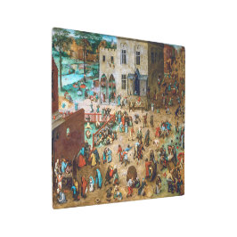 子供のゲーム | Pieter Bruegel長老 | メタルプリント