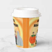 子供のコスチューム、ハロウィーン紙カップ 紙コップ (右)