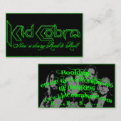 子供のコブラの名刺 名刺 (正面/裏面)