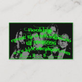 子供のコブラの名刺 名刺 (裏面)