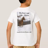 子供のサイズRufus Tシャツ (裏面)