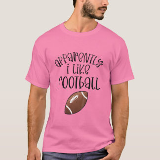 子供のサッカーS女の子のための私はフットバが好きらしい Tシャツ
