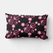 子供のサビグモドキ(コクシネリダエ科の昆虫) ランバークッション (裏面)