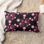 子供のサビグモドキ(コクシネリダエ科の昆虫) ランバークッション (ブランケット)