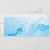 子供のサーカス誕生日チケット招待状 招待状 (裏面)