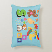 子供のシェイプとおもちゃは アクセントクッション (正面(垂直))