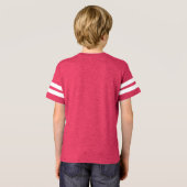 子供のシャツをトレーニングするディスクゴルファー Tシャツ (裏面フル)