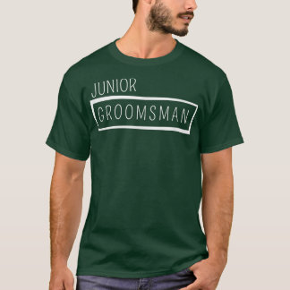 子供のジュニア groom's men ウェディングパーティー バチェラーパーティー tシャツ