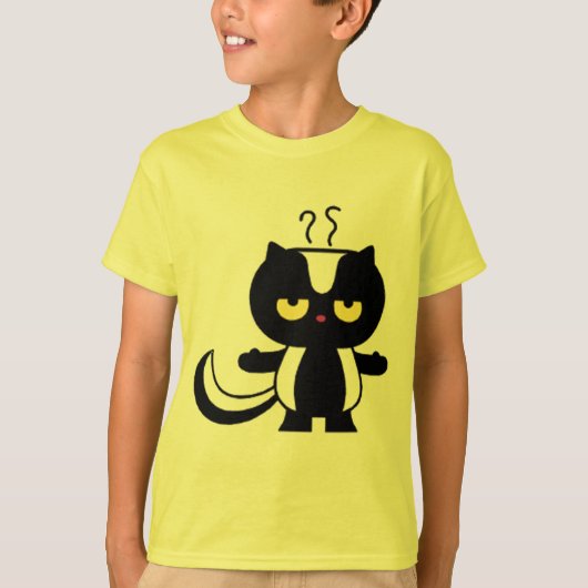 子供のスカンクのTシャツおよびギフト Tシャツ (正面)