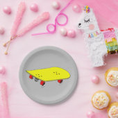 子供のスケートボードのパーティーのテーマ ペーパープレート (パーティー)