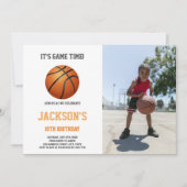 子供のスポーツパーティーにカスタマイズ可能な招待状 招待状 (正面)