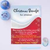 子供のチラシのためのクリスマスの利点 チラシ (シングル)